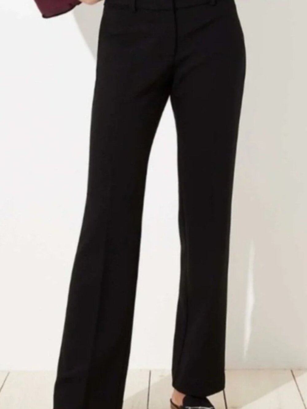 LOFT Julie cotton/spandex trouser